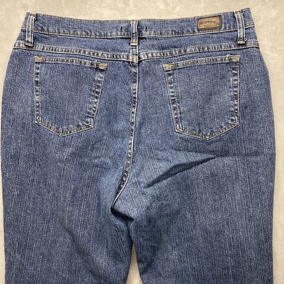 Lee Riders Jeans Womens 18M Blue Denim Straight Leg Classic Five-Pocket Stretch - Picture 15 of 16